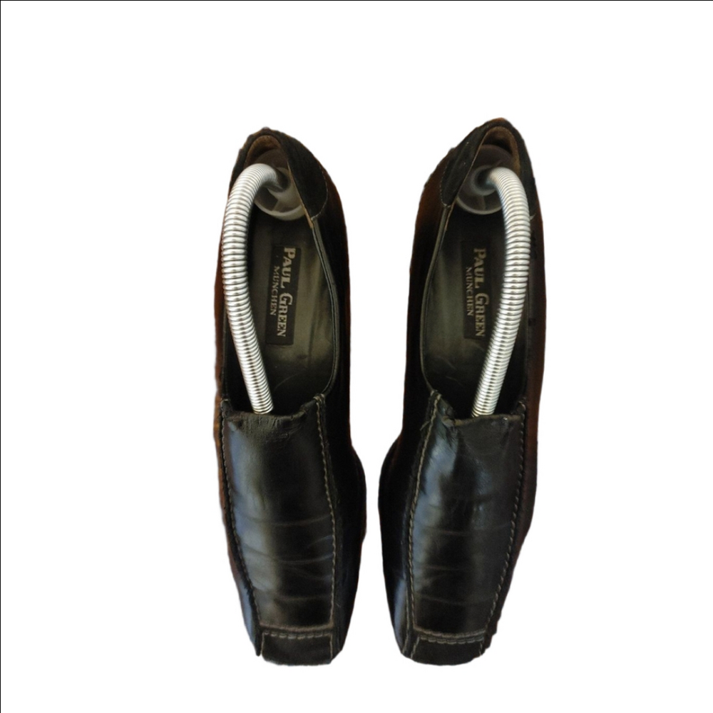 Paul Green Leather Loafers Size 6.5